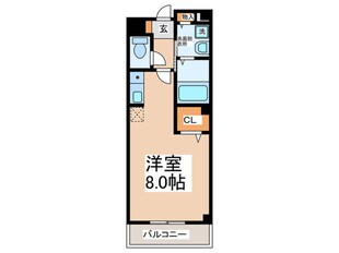 ブランド－ル清原の物件間取画像